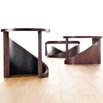 Wavy Coffee & Side Table