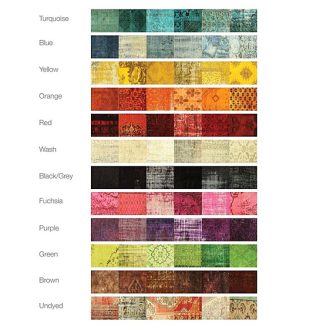 Antique Decolourised Rug