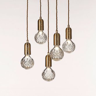 Crystal light bulb lee broom