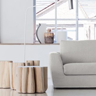 Brick truck side table