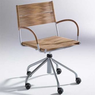 Miss B Chair With Castors