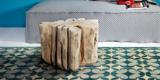 Brick Trunk Side Table