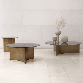 Arc Coffee & Side Tables