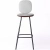 Pauline Stool With Metal Legs Pauline Stool With Metal Legs