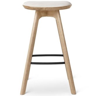 Pauline Stool With Wood Legs