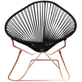 Acapulco Rocker Chair Metallic Frame