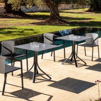 Push Contract Bistro Tables