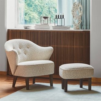 Ingeborg Armchair and Ottoman