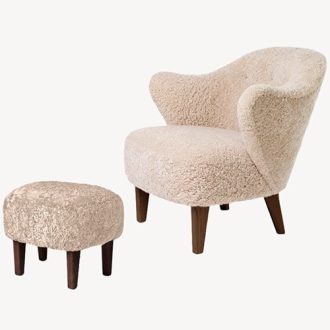 Ingeborg Armchair and Ottoman