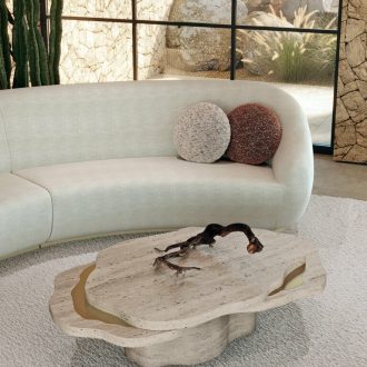 Arizona coffee and side table