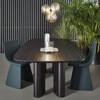 Geometric Wood Table