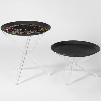Marrakech Acrylic Legs Side Tables