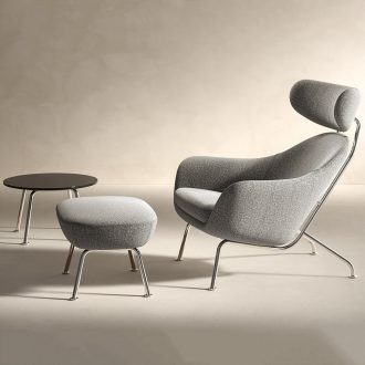 Dopo High Armchair & Ottoman