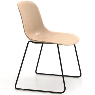 Mani Wood Chair Sled Base