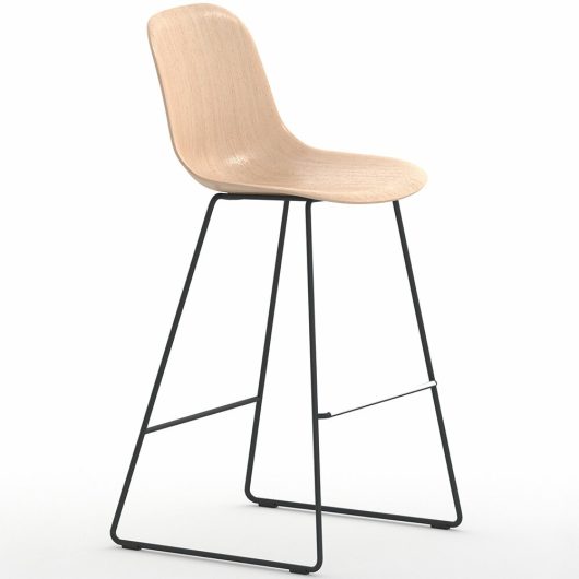 Mani Wood Stool Sled Base