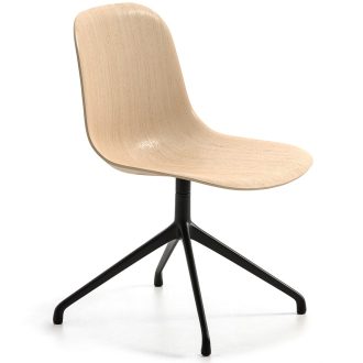Mani Wood Swivel Chair