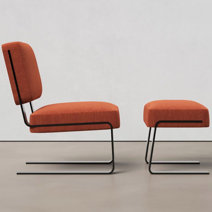 Victor Lounge Chair & Ottoman