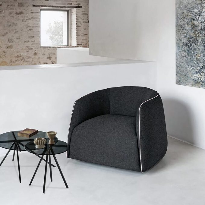 Kodi Swivel Armchair