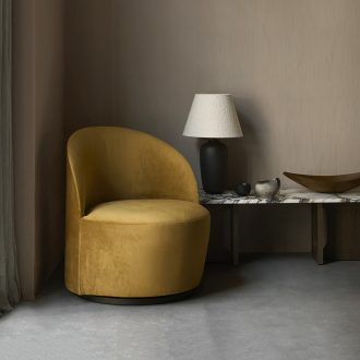 Tearoom Swivel W/ Return Lounge Chair