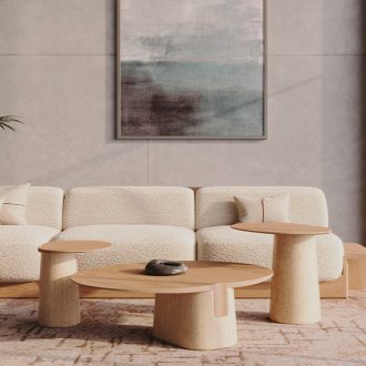 Anchor coffee and side tables