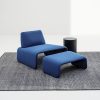 Fourfolds lounge chair and ottoman Fourfolds lounge chair and ottoman